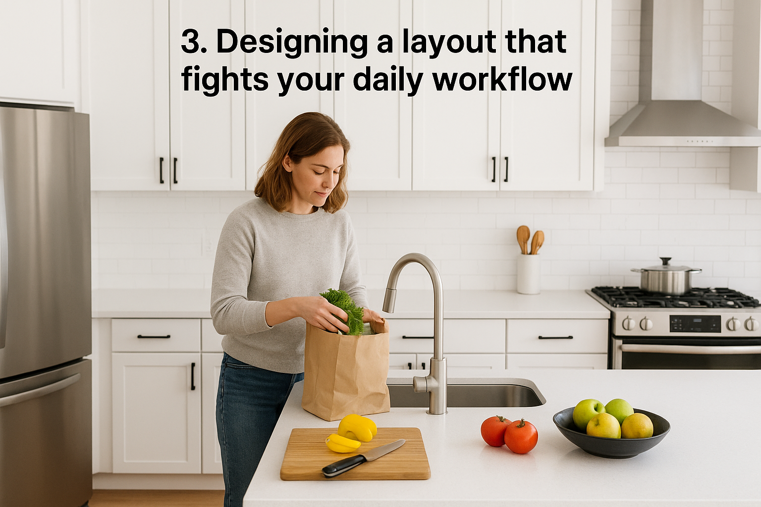 3. Designing a layout that fights your daily workflow