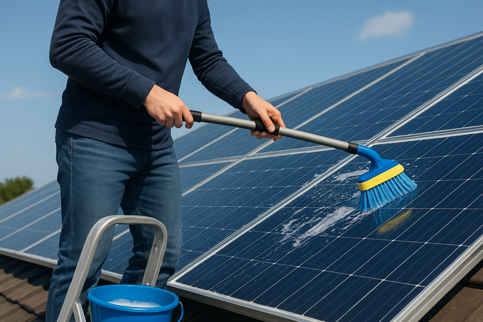 Step-by-step cleaning process