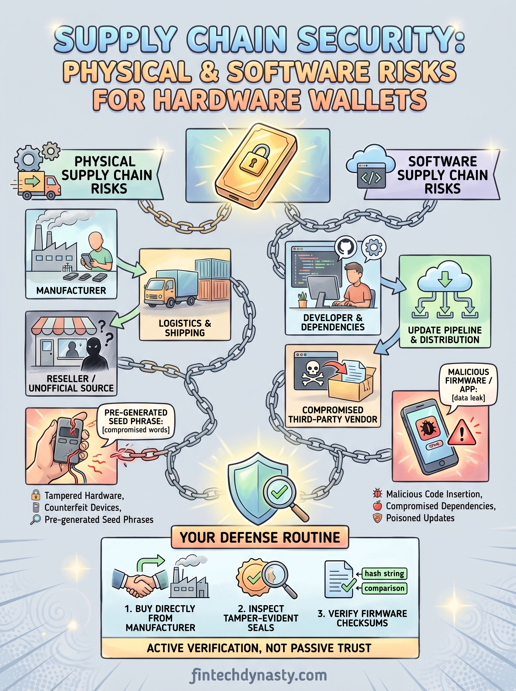supply chain security definition infographic