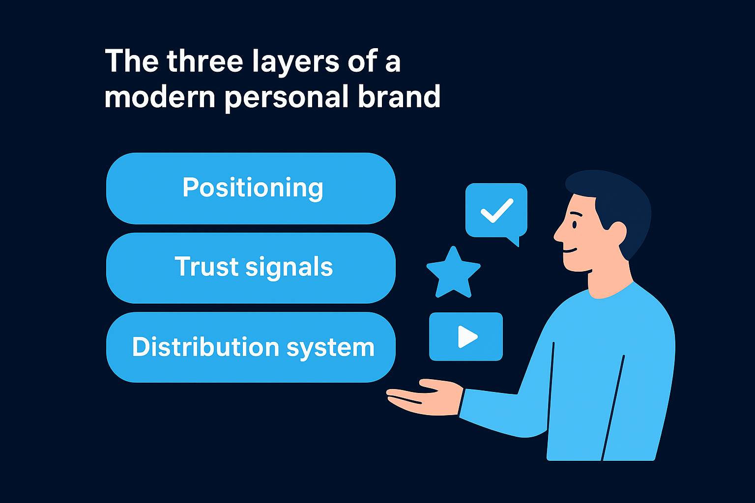 The three layers of a modern personal brand