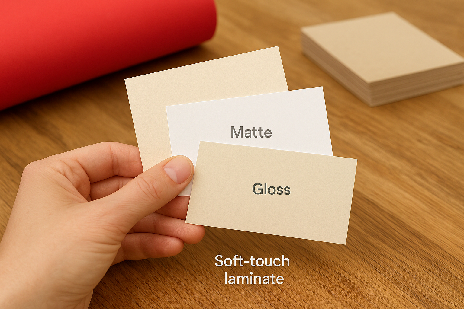 Paper options and specialty finishes