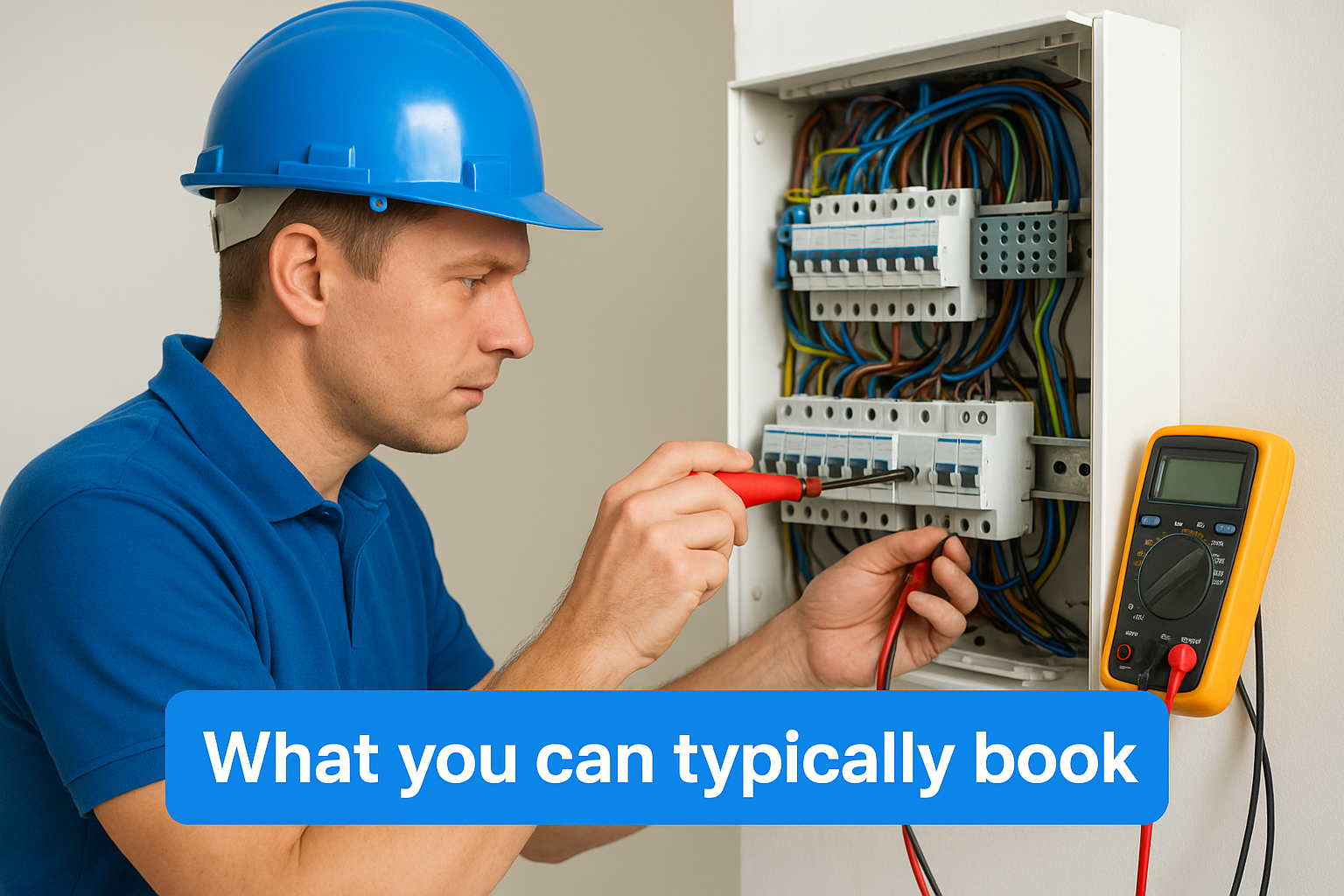 What you can typically book