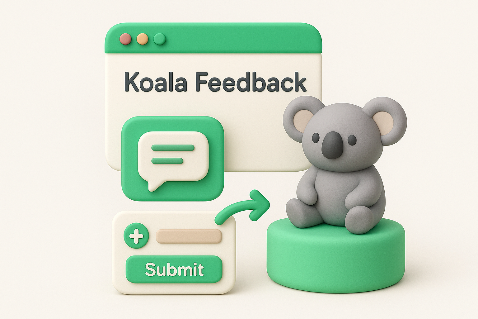 How Koala Feedback captures and organizes feedback