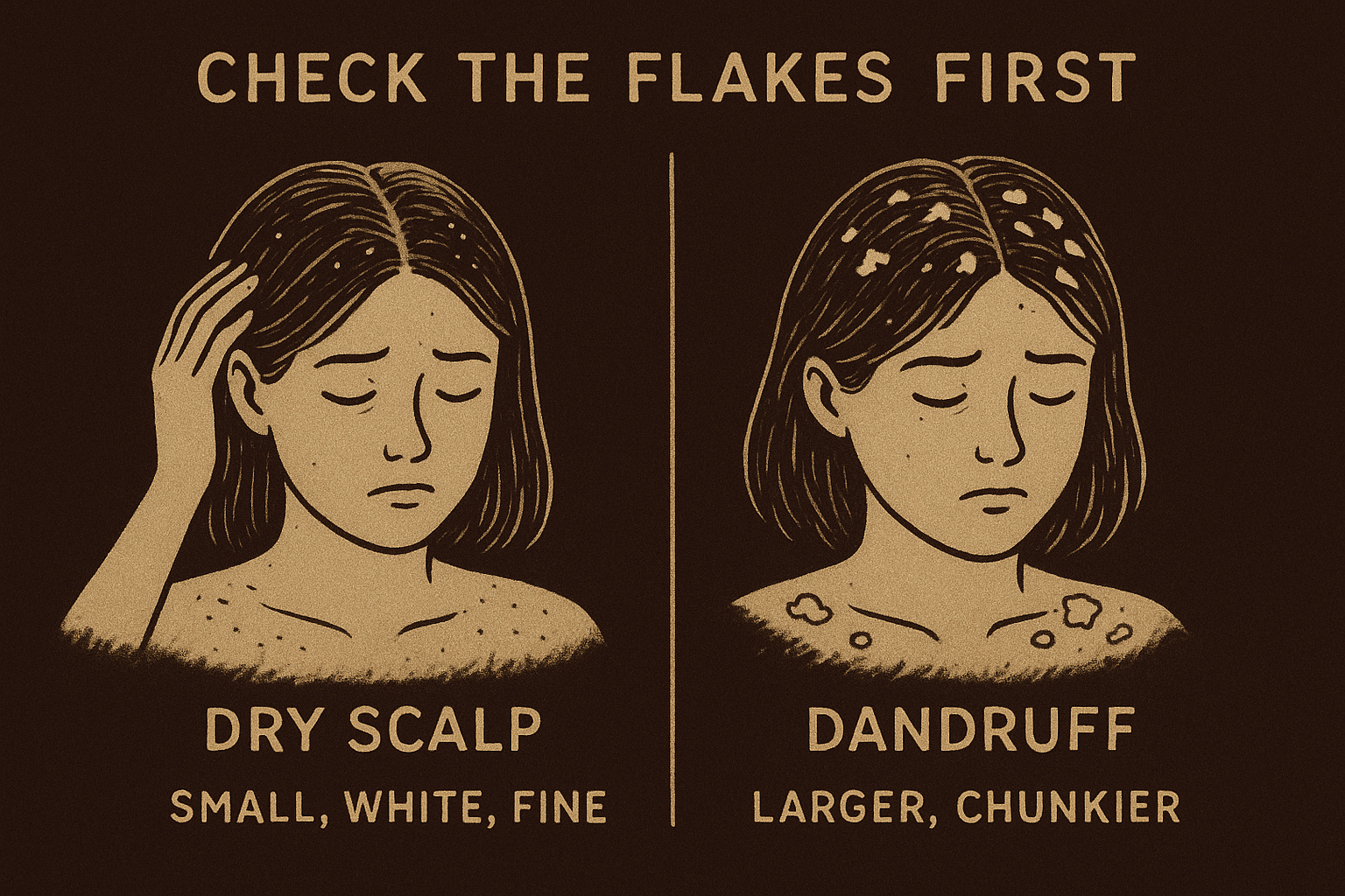 Check the flakes first