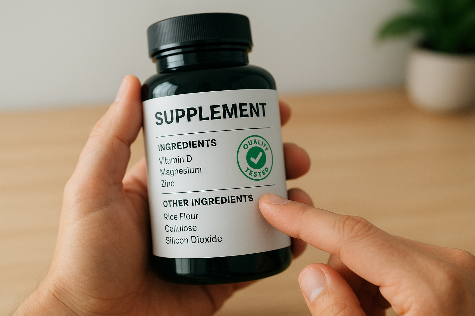 How to spot a high-quality supplement label