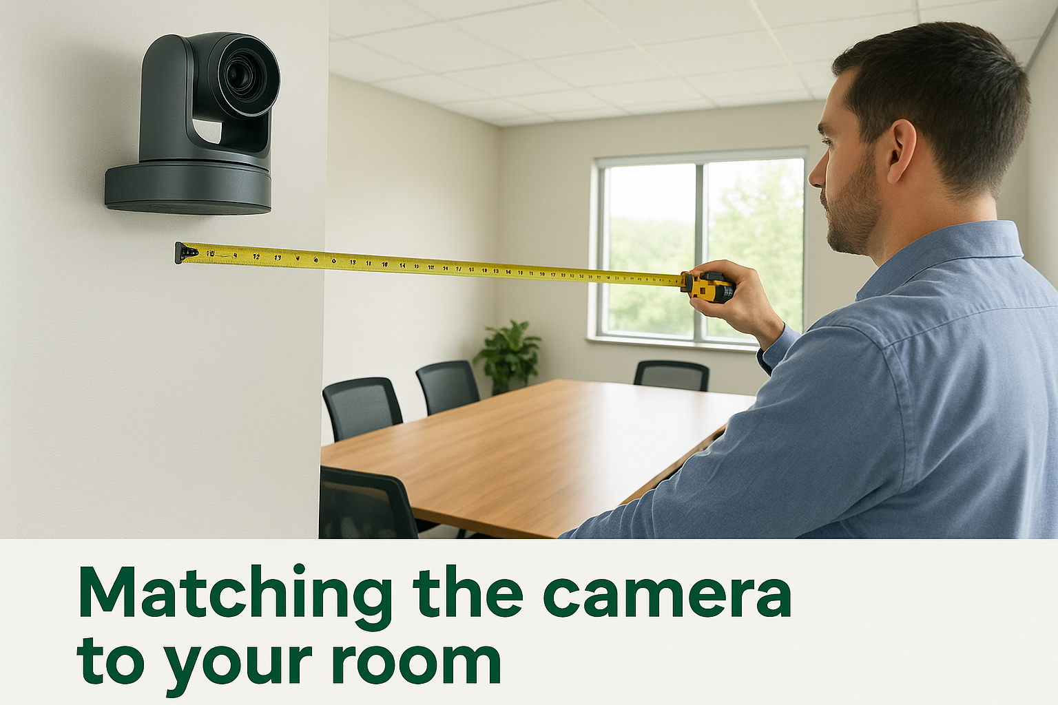 Matching the camera to your room