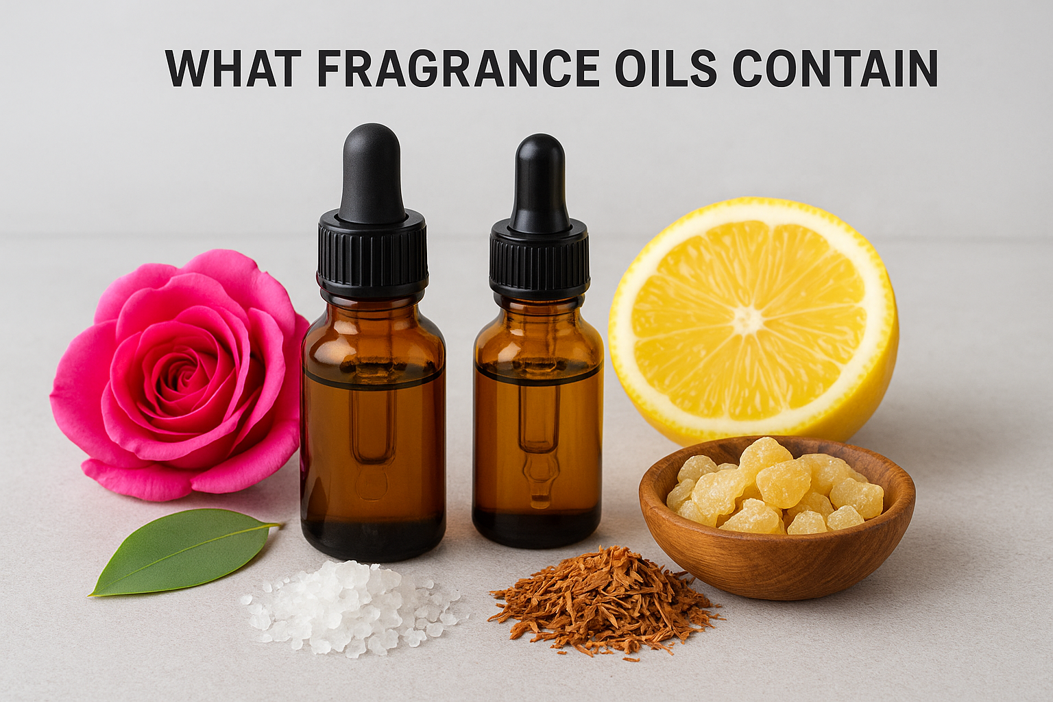 What fragrance oils contain