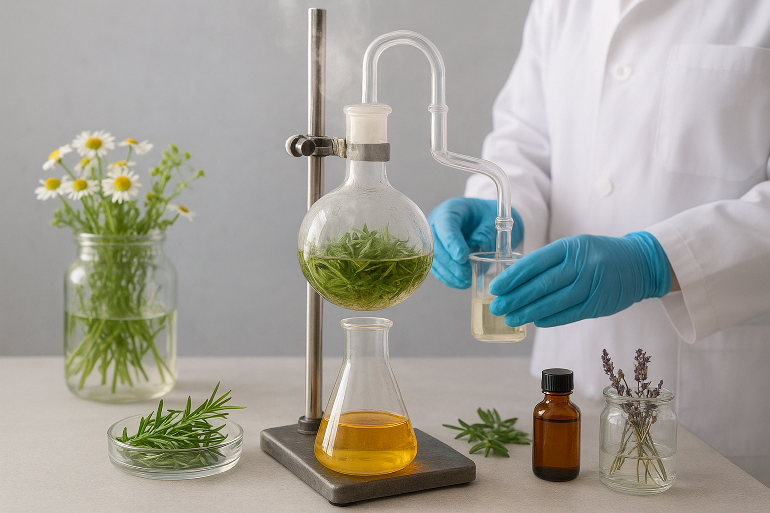 Sourcing and extracting raw materials