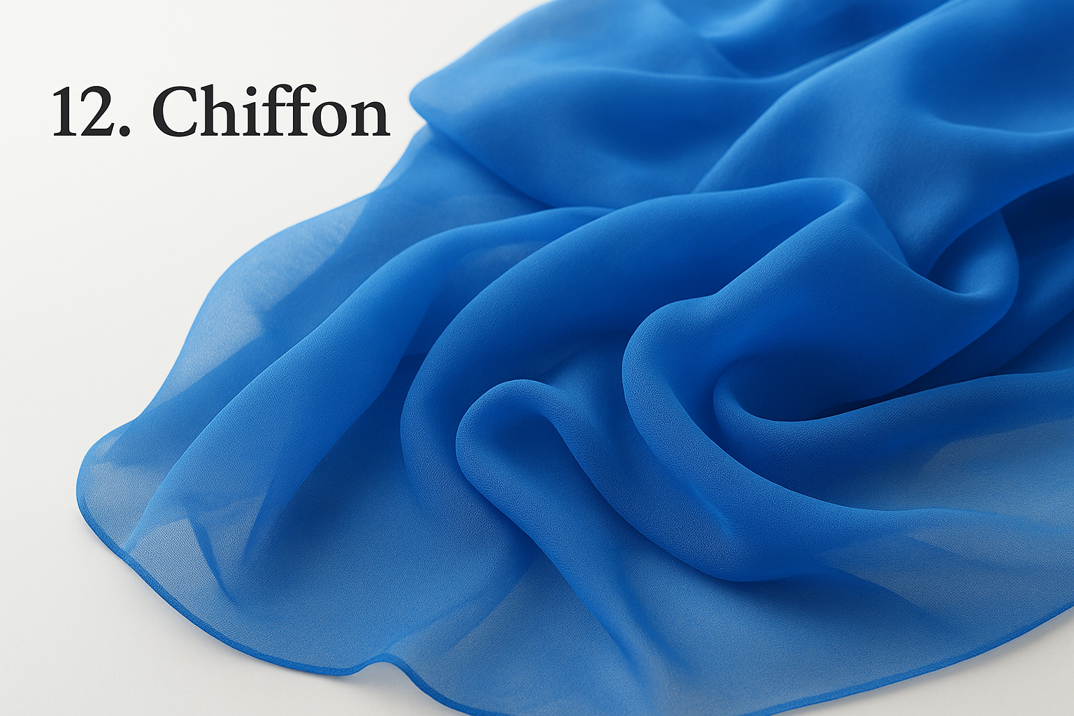 12. Chiffon