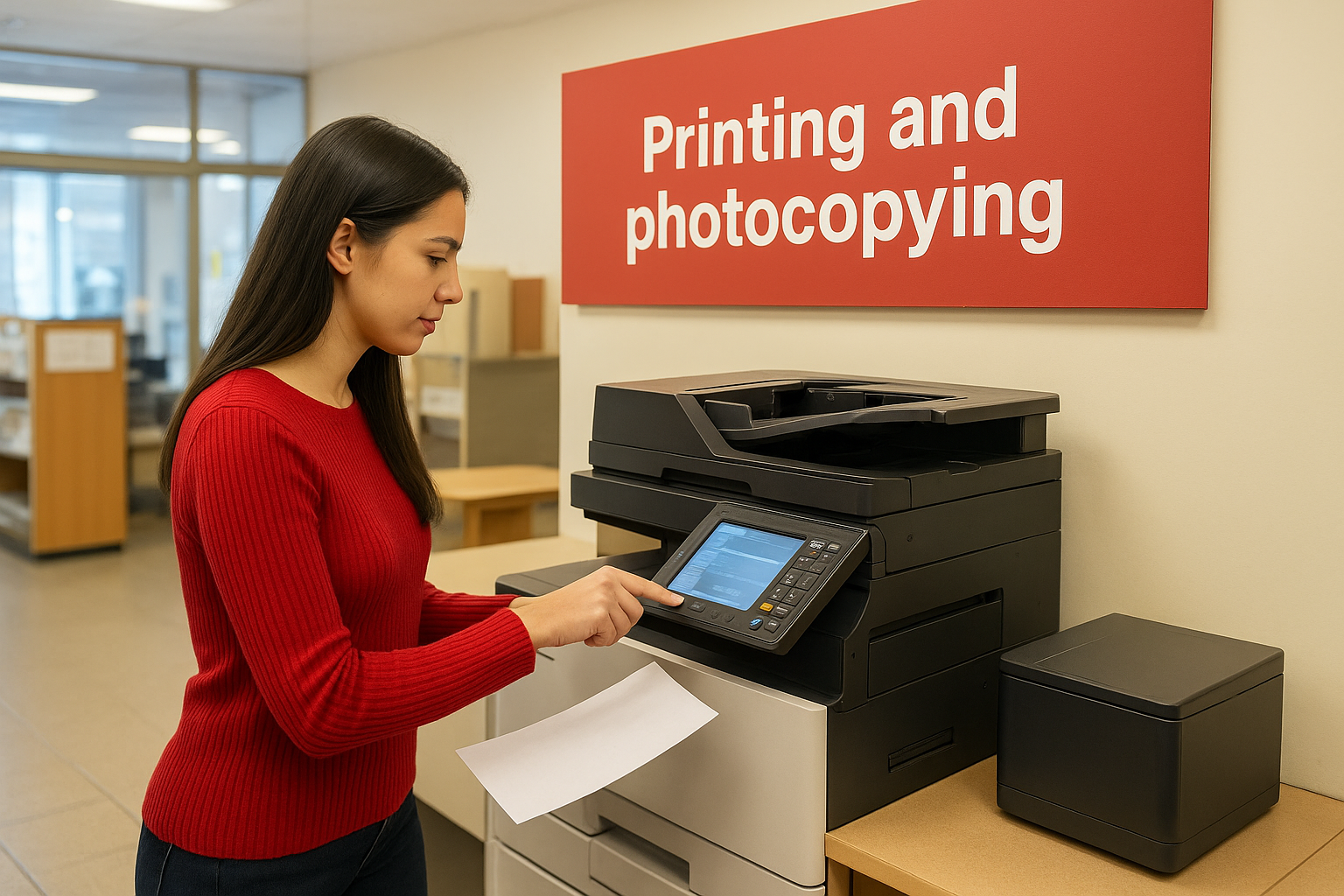 4. Toronto Public Library printing and photocopying