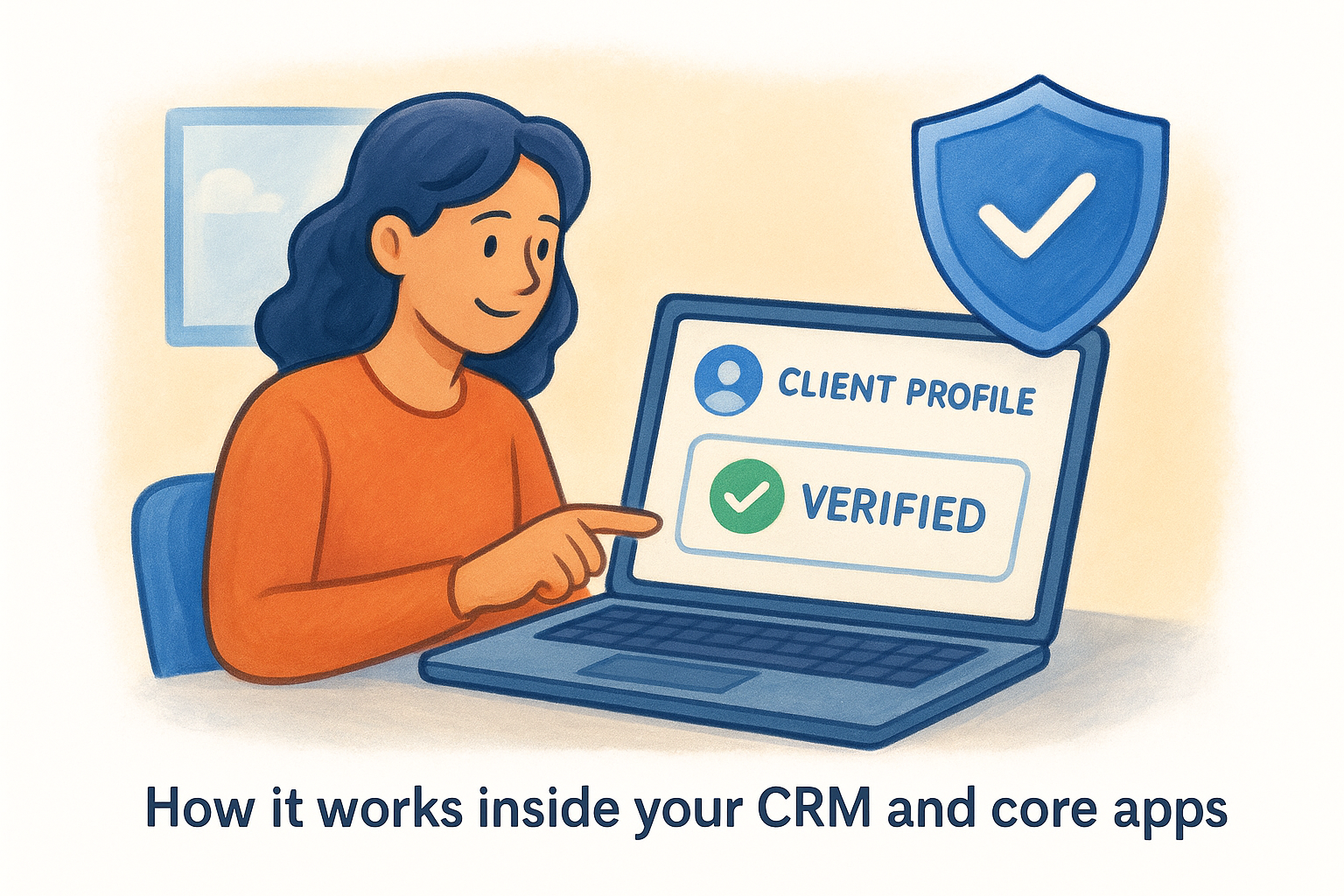 How it works inside your CRM and core apps