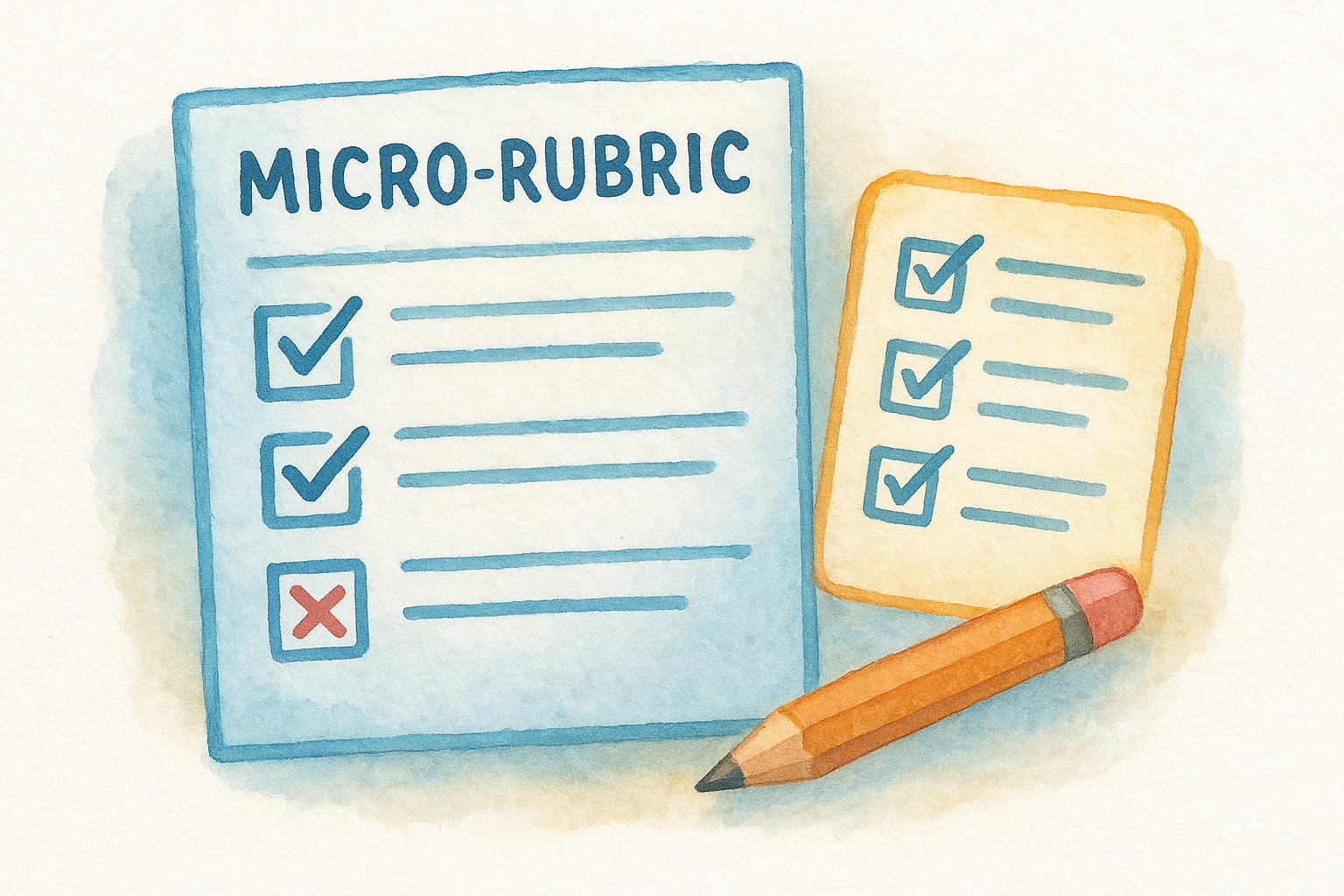Micro-rubrics and checklists that students actually use
