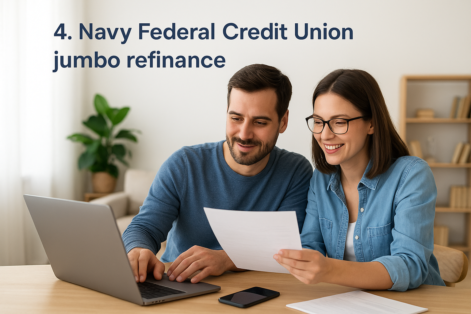 4. Navy Federal Credit Union jumbo refinance