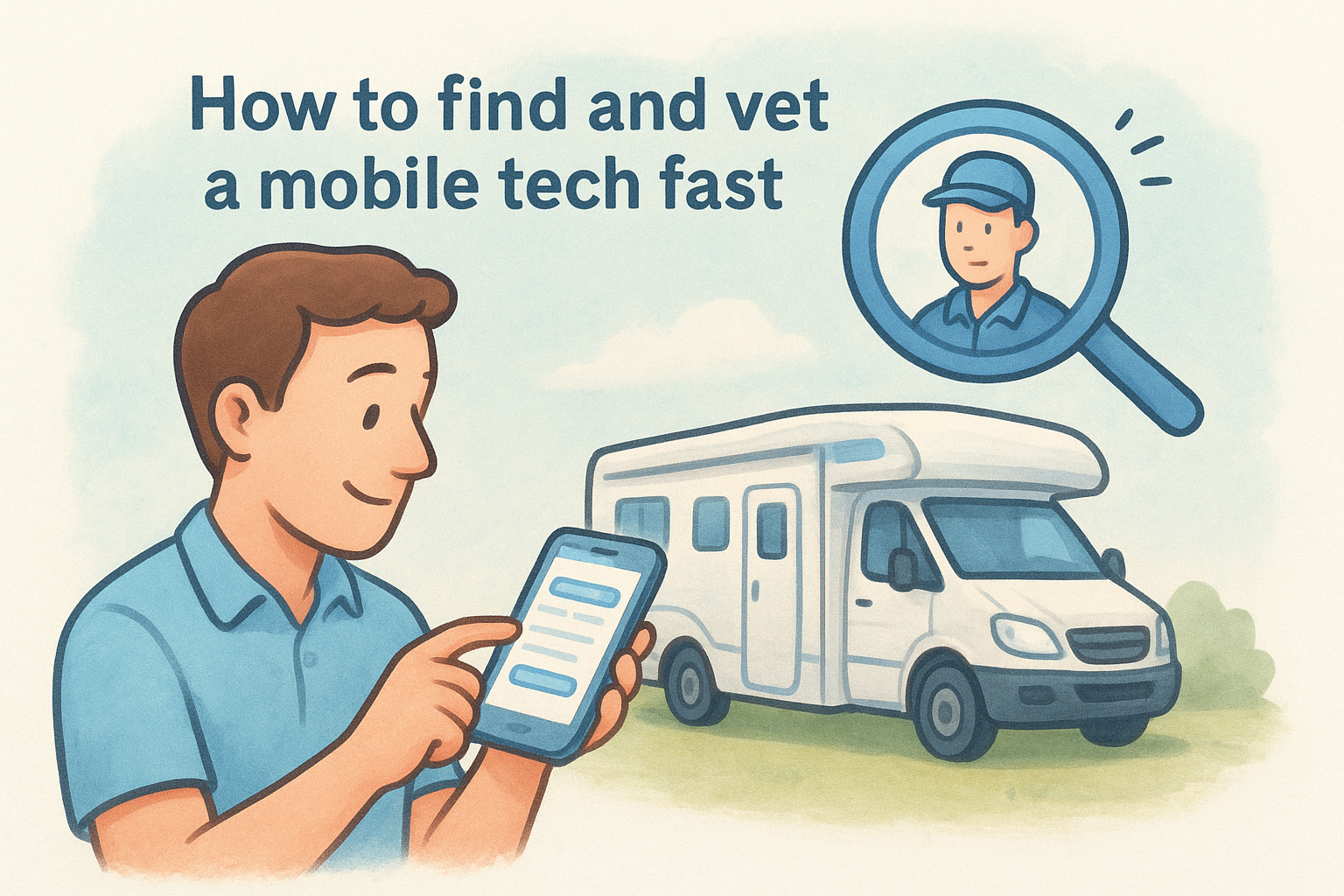 How to find and vet a mobile tech fast