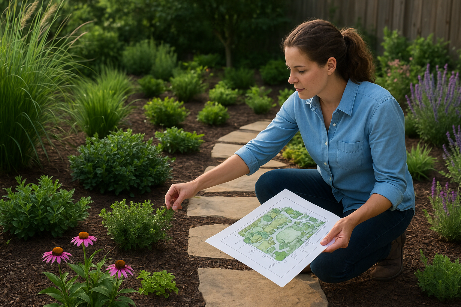 Plant selection and space planning