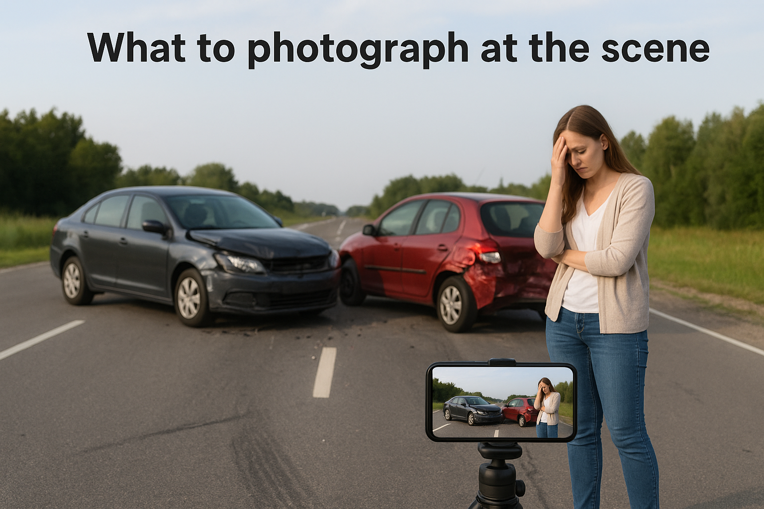 What to photograph at the scene