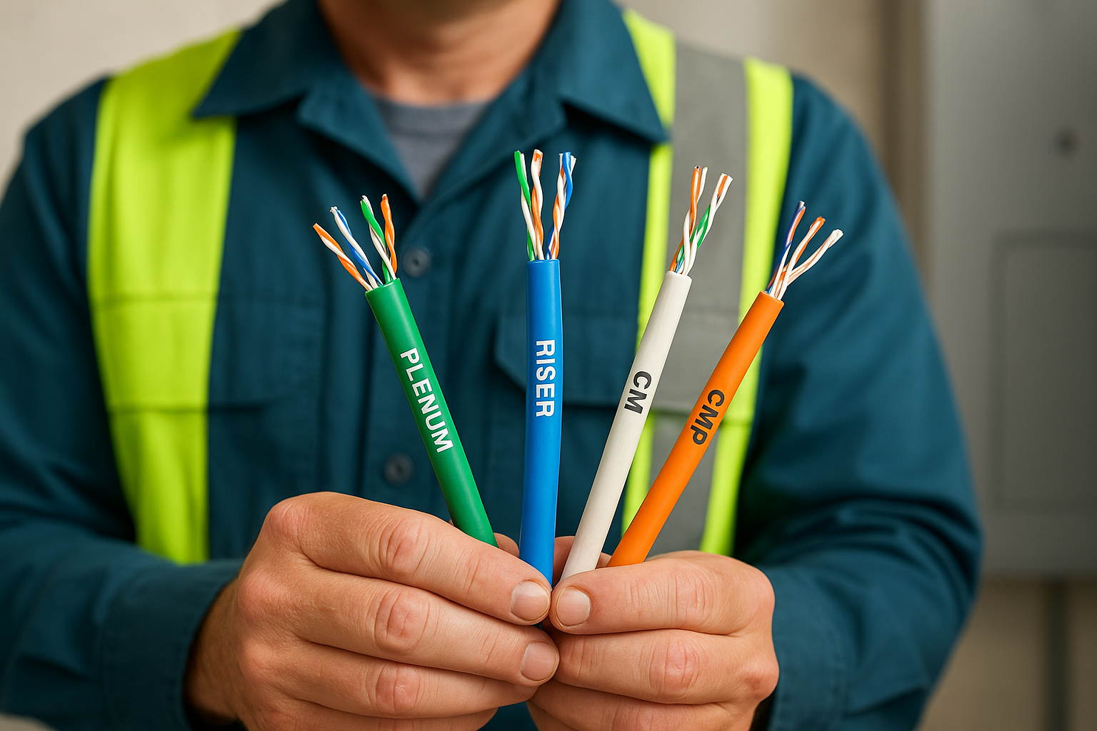 The National Electrical Code and cable jacket ratings