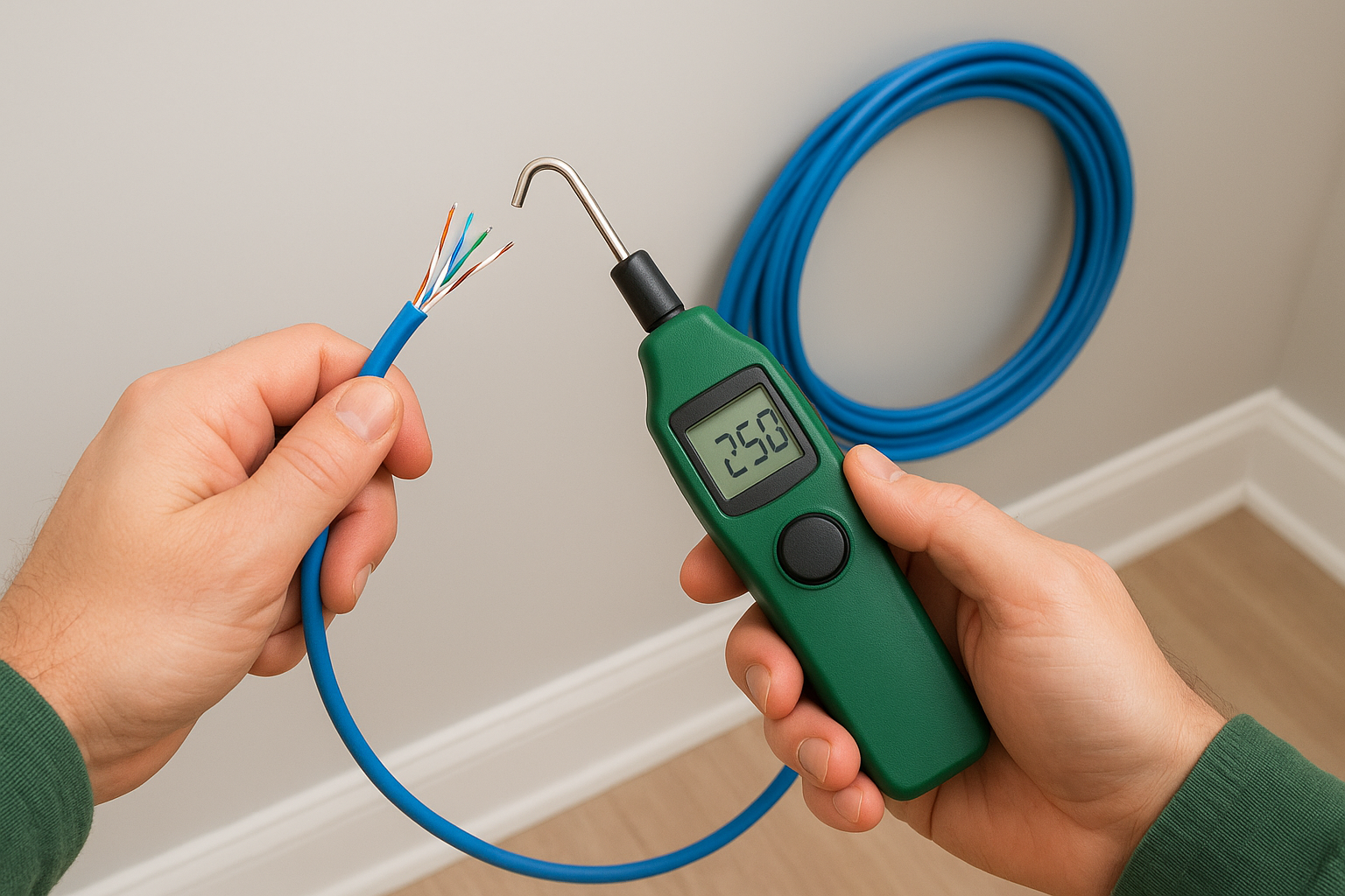 Copper cable: pull tension, bend radius, and pair untwist limits