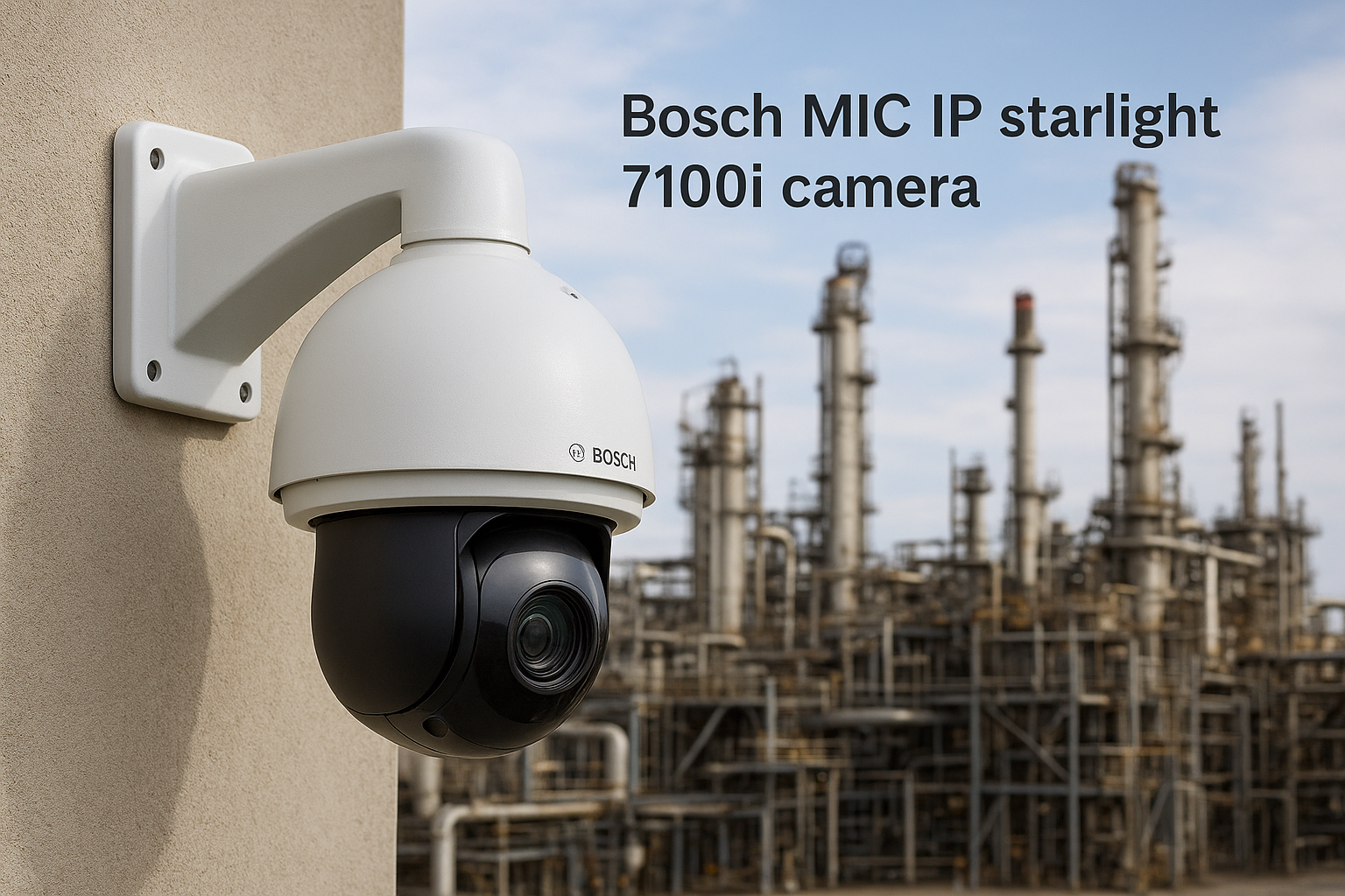 4. Bosch MIC IP starlight 7100i camera