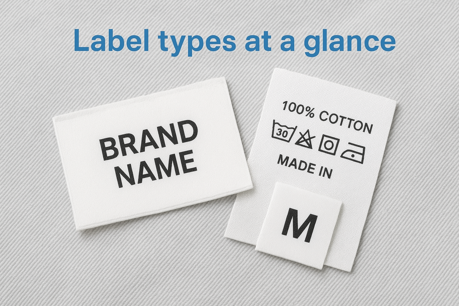 Label types at a glance