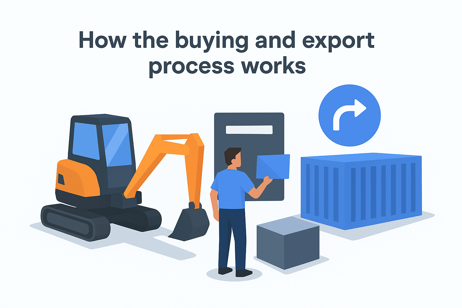How the buying and export process works