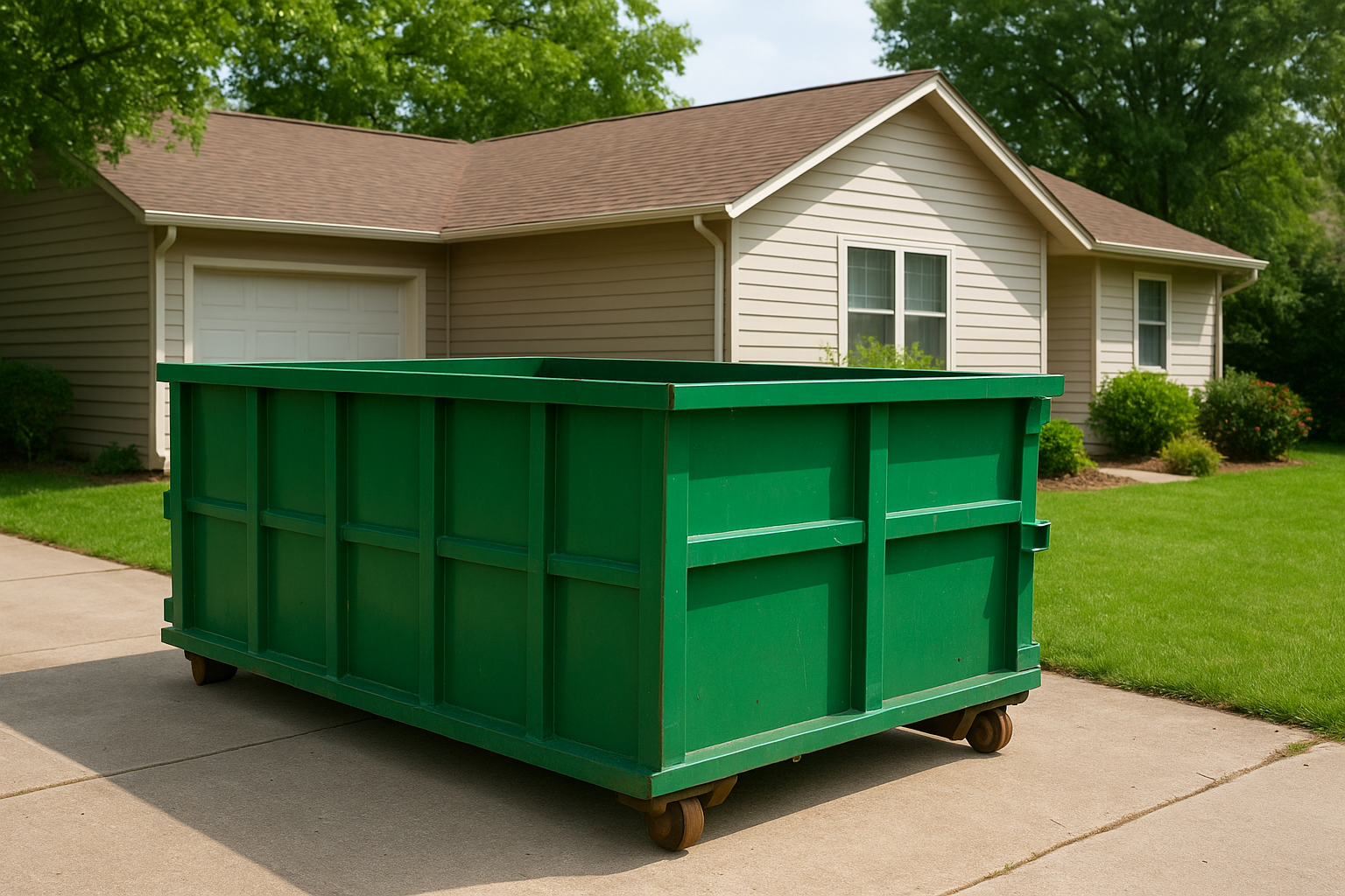 Projects that fit a 10-yard container