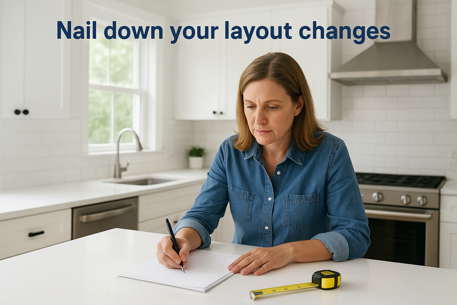 Nail down your layout changes