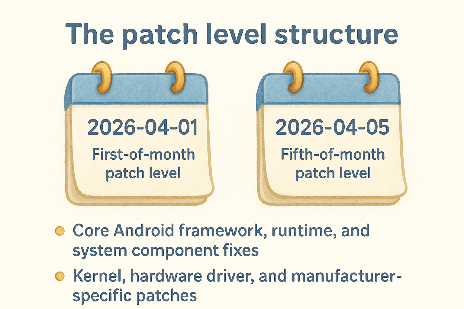 The patch level structure