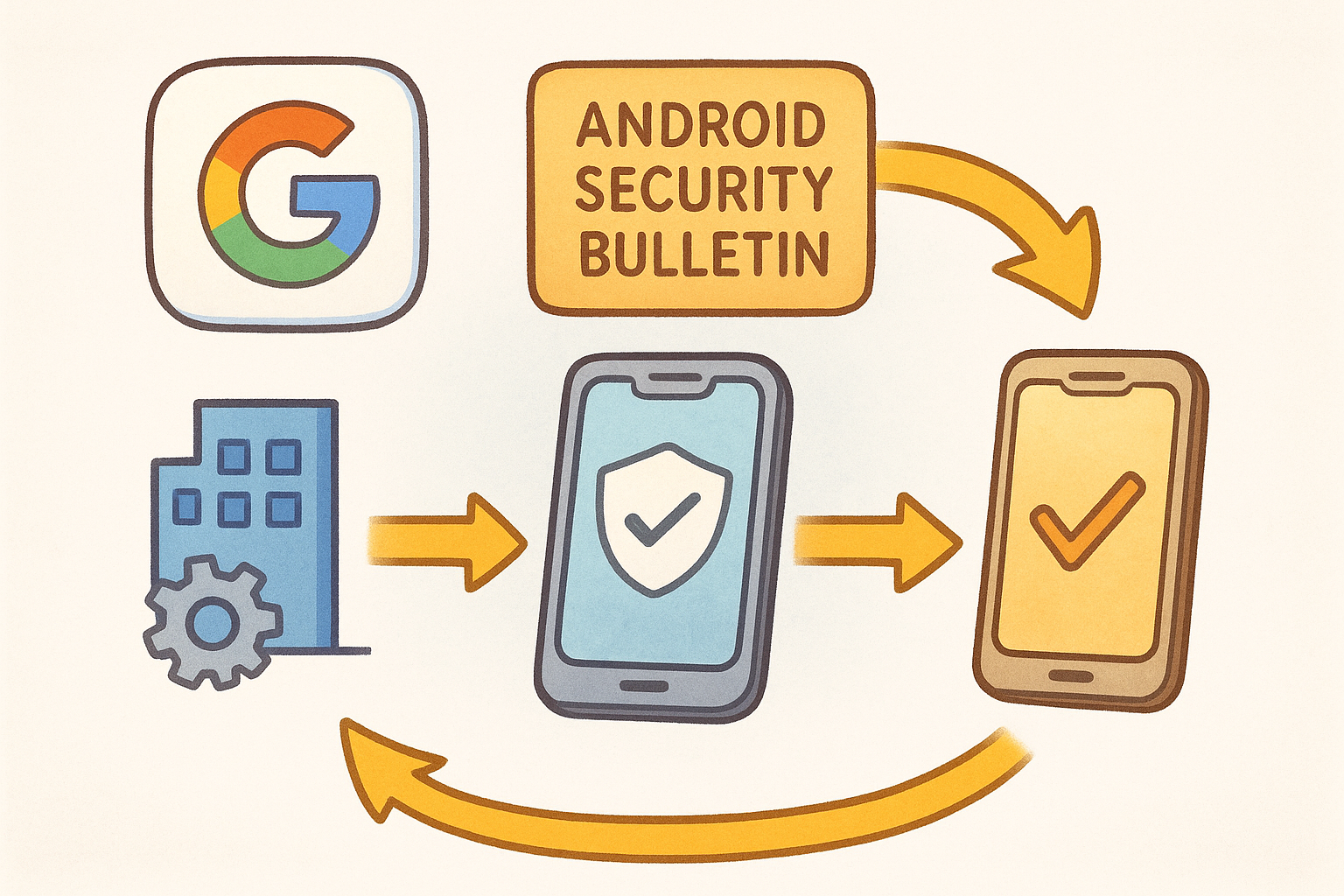 From Google to your device: the distribution chain