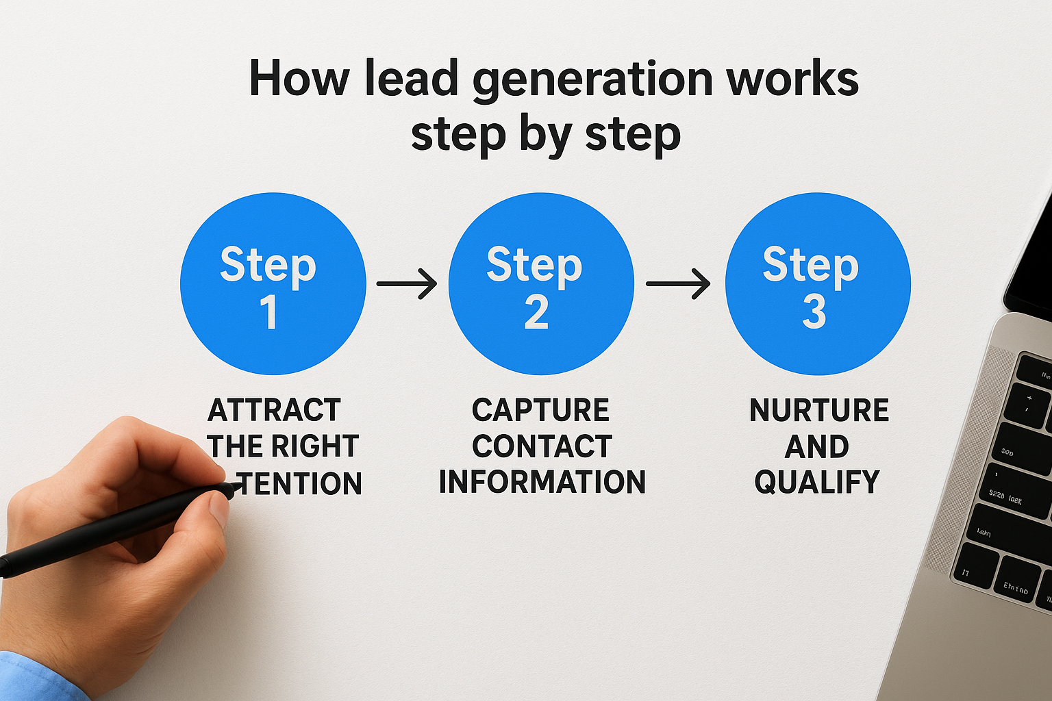 How lead generation works step by step