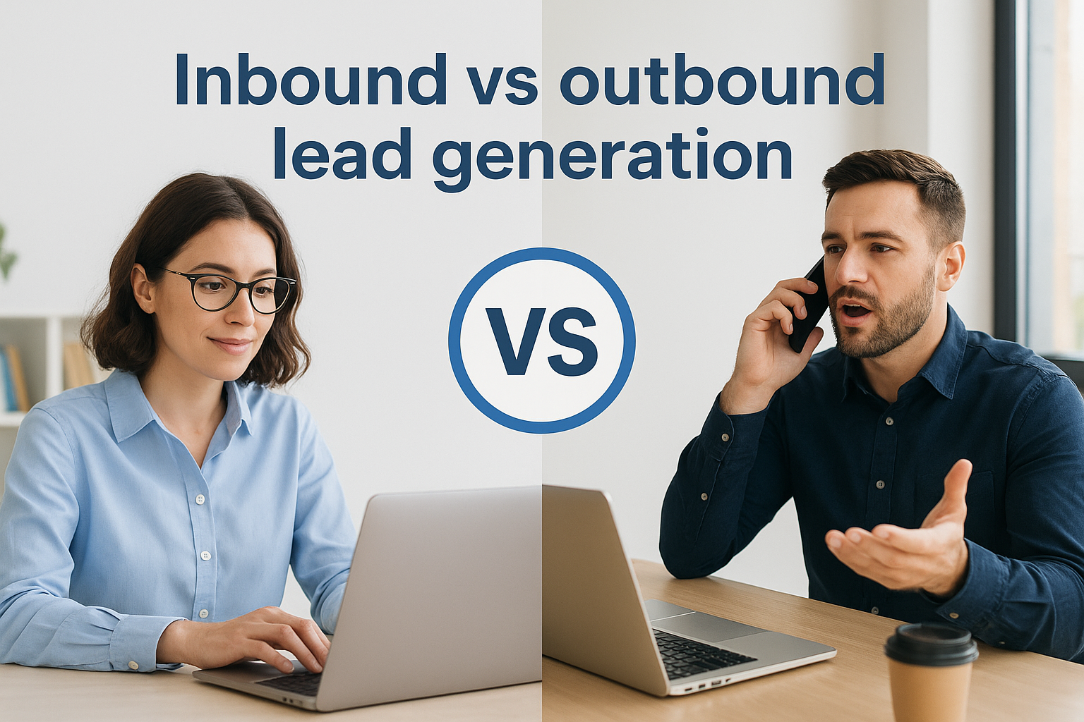 Inbound vs outbound lead generation