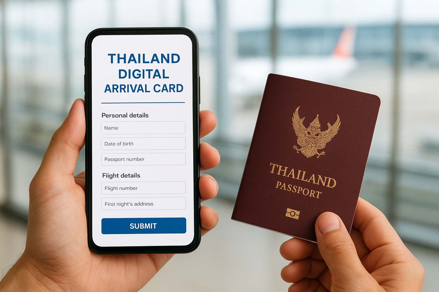 TDAC - cyfrowa karta przybycia