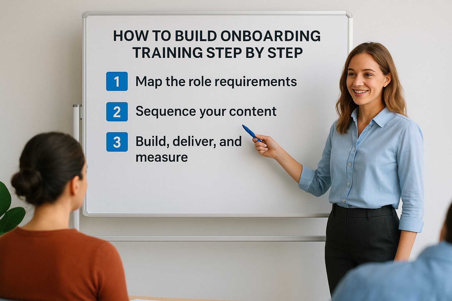 How to build onboarding training step by step