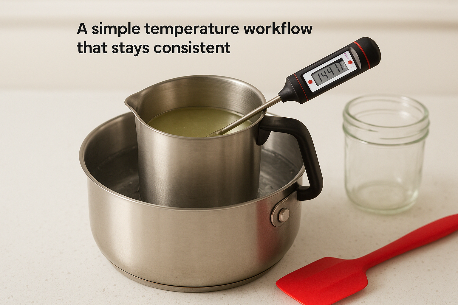 A simple temperature workflow that stays consistent