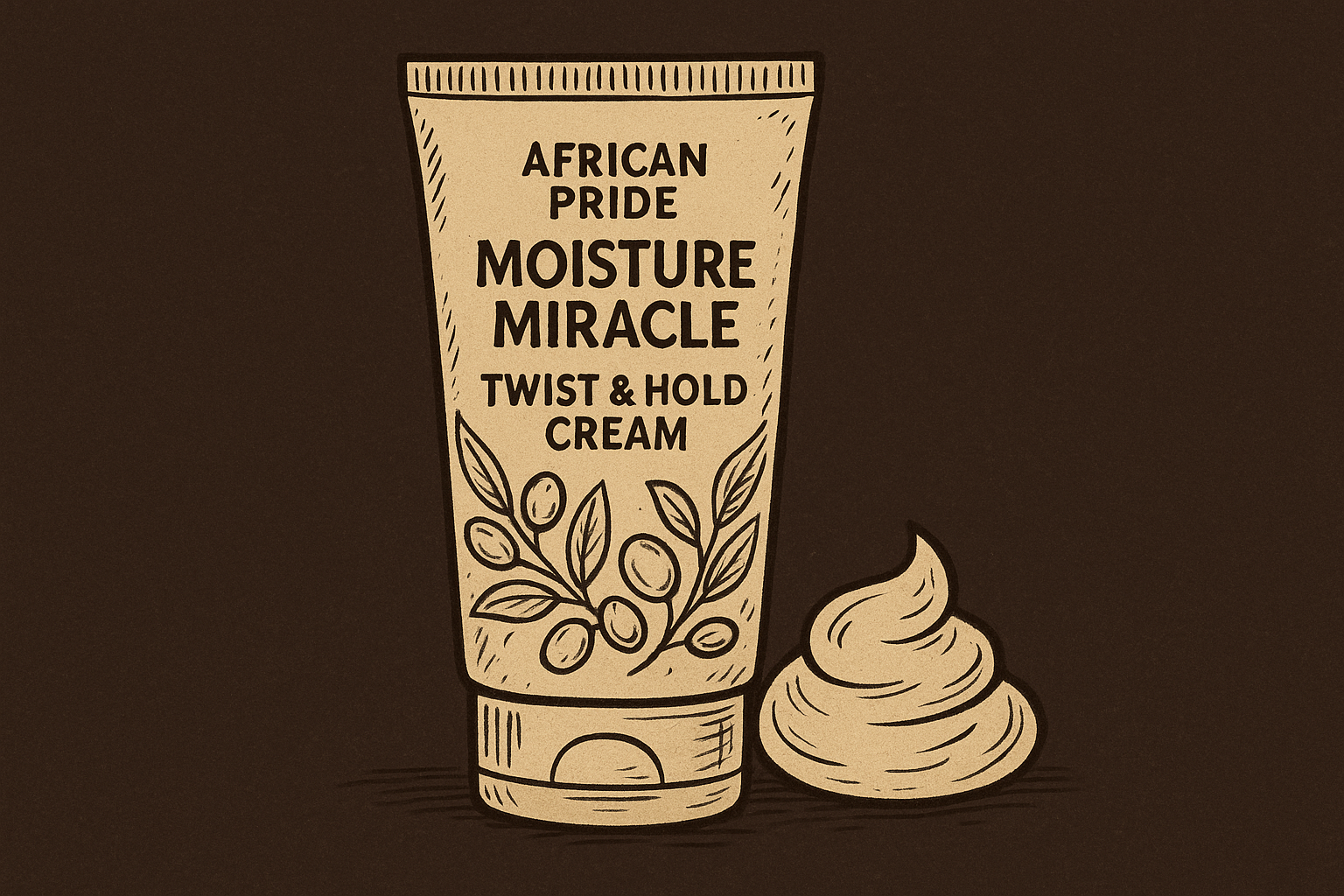 7. African Pride Moisture Miracle Twist & Hold Cream
