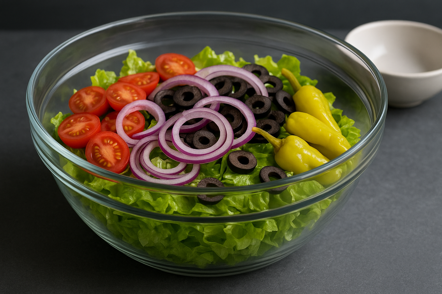 Build the bowl in the right order