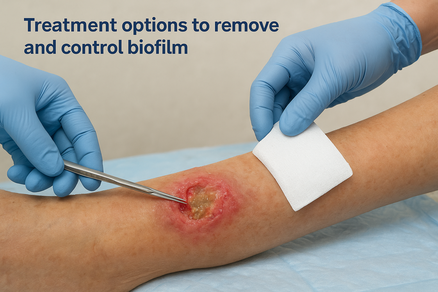 Treatment options to remove and control biofilm