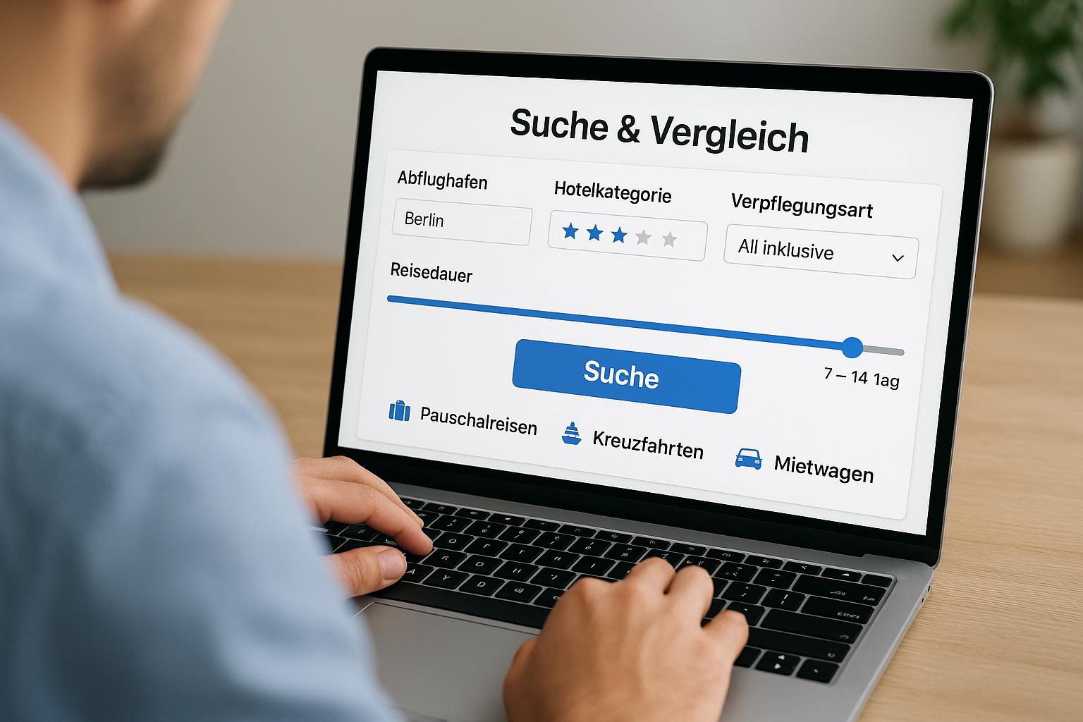 Suchfilter und Vergleichslogik