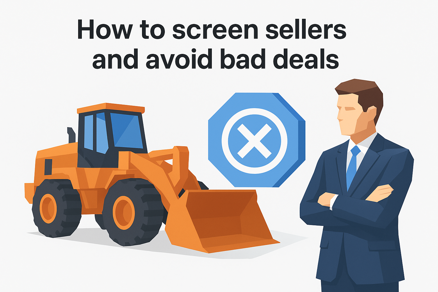 How to screen sellers and avoid bad deals
