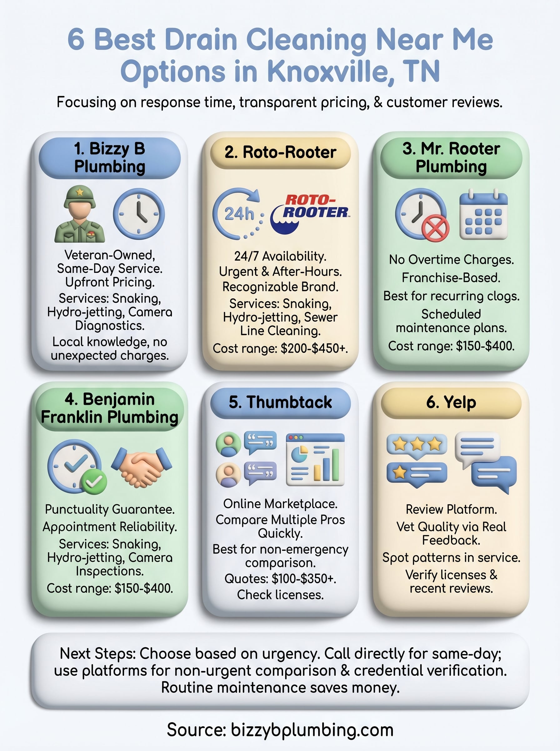 drain cleaning near me infographic