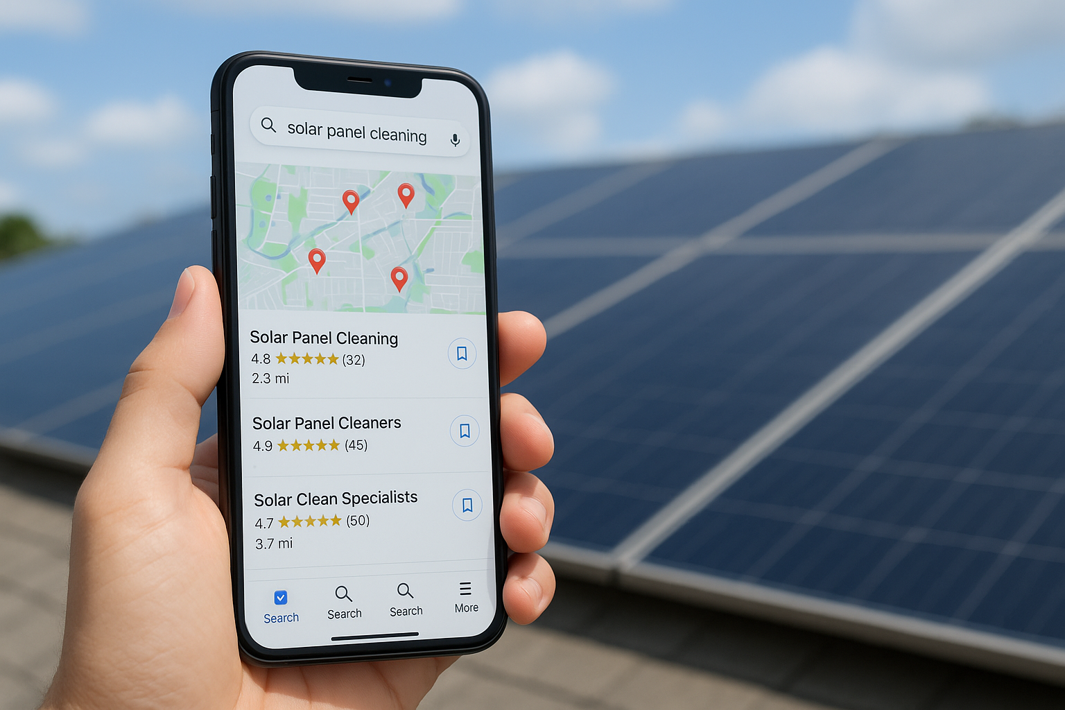 How to search and filter for true solar panel cleaners