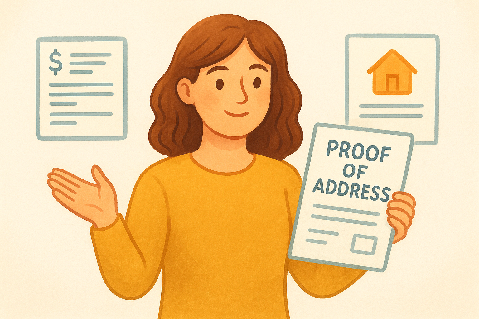 Documents that qualify as proof of address