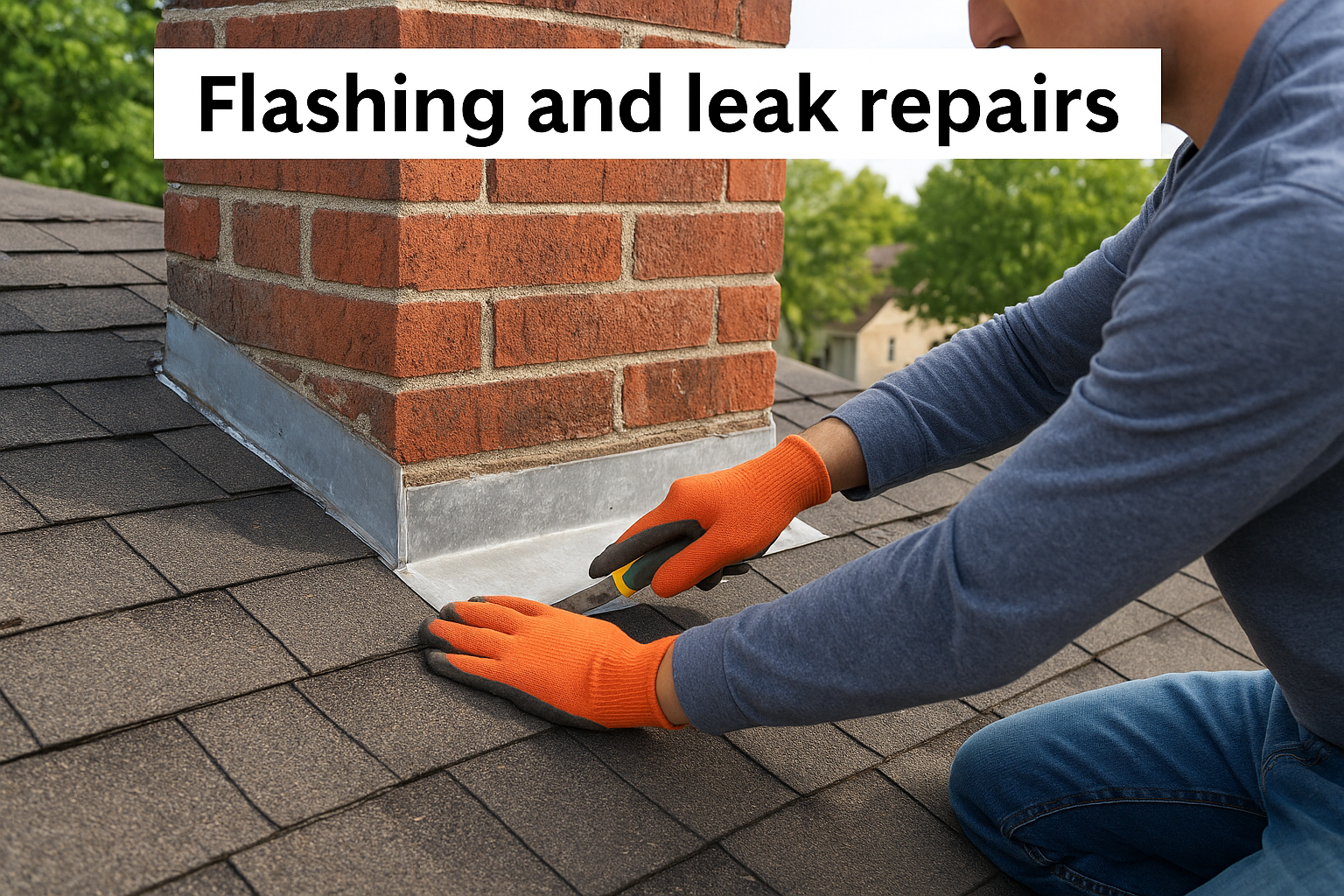 Flashing and leak repairs