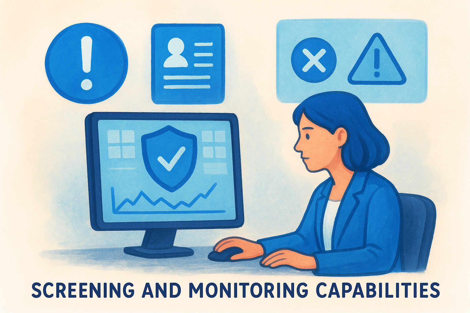 Screening and monitoring capabilities