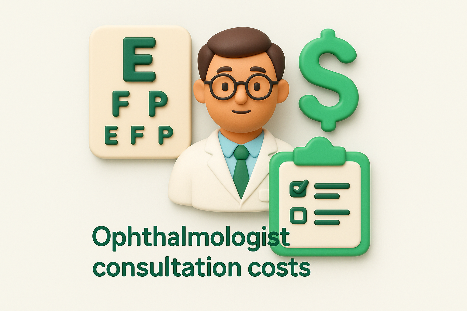 Ophthalmologist consultation costs