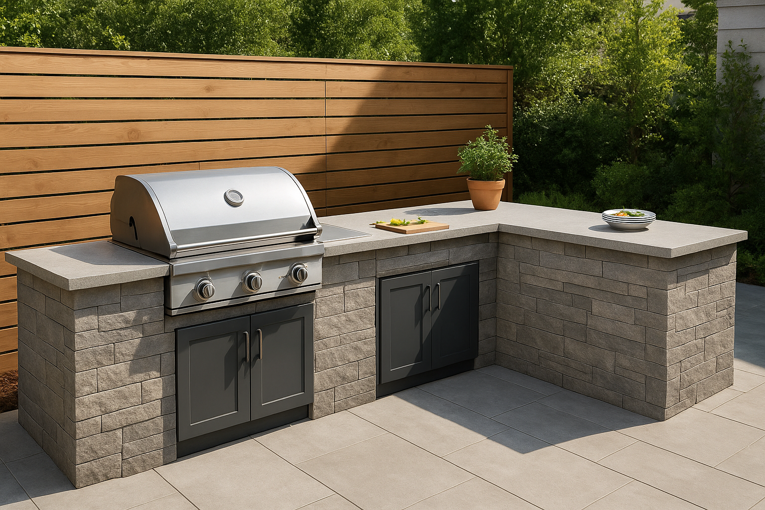 Step 3. Build the cooking, prep, and serving zones