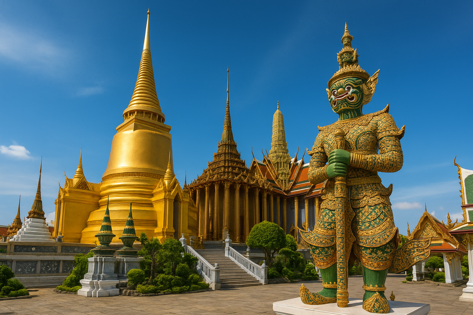 2. Wielki Pałac Królewski i Wat Phra Kaew