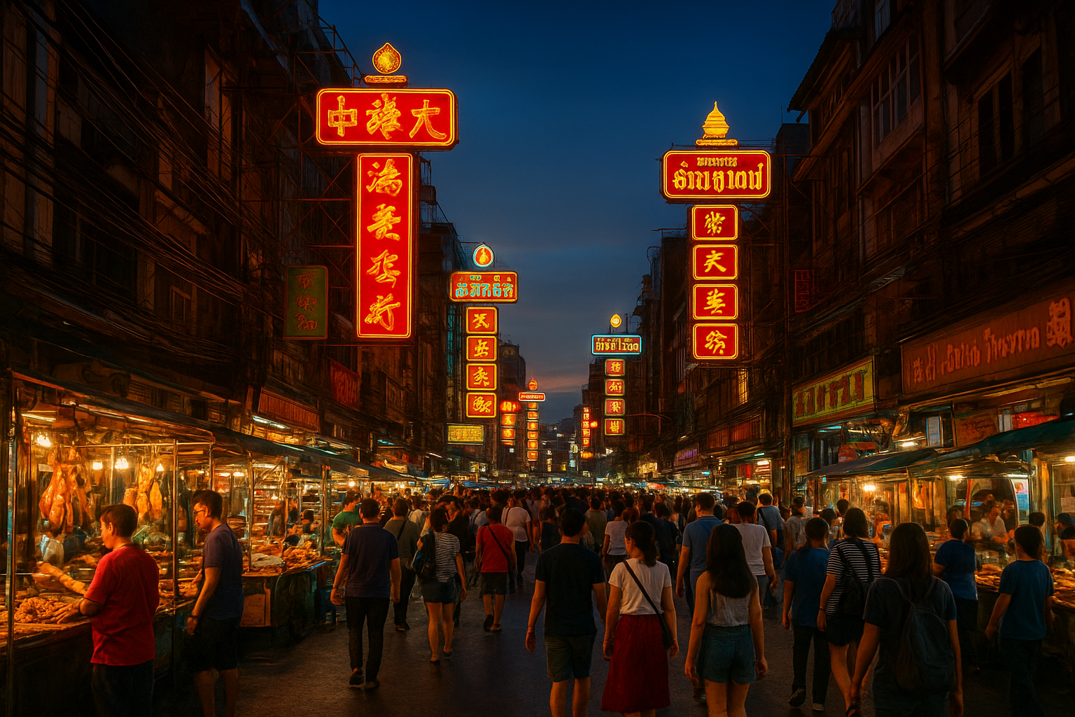7. Chinatown i Yaowarat