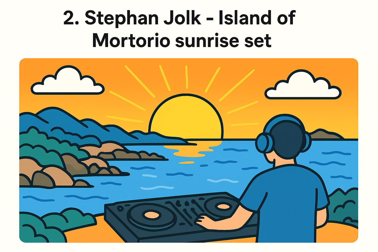 2. Stephan Jolk - Island of Mortorio sunrise set