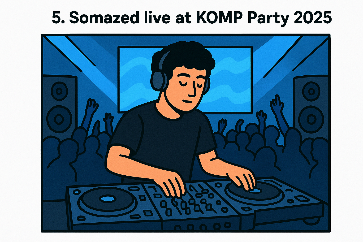 5. Somazed live at KOMP Party 2025